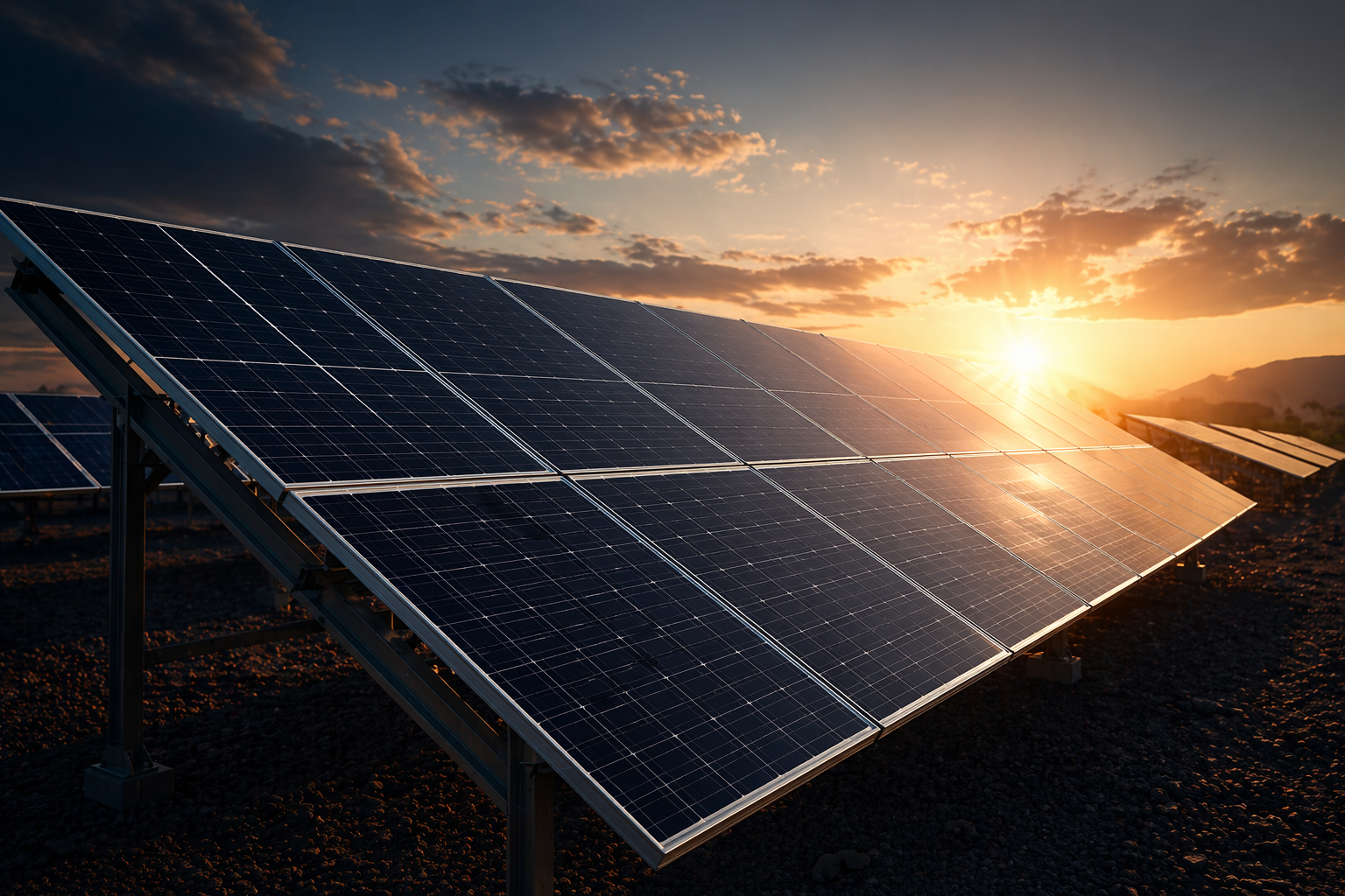 Solar power plant system